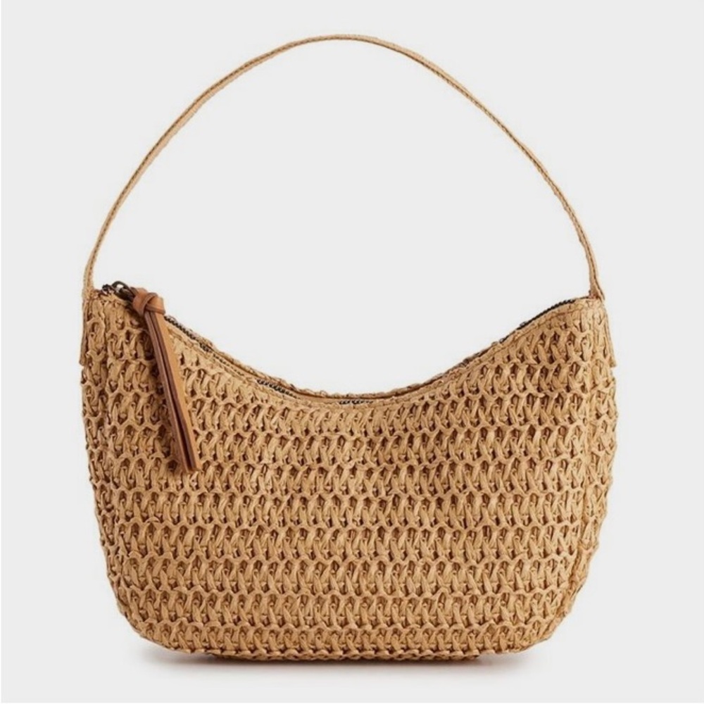 Sonoma Goods For Life Straw Shoulder Bag NWT